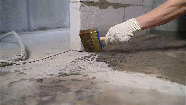 SJ Waterproofing Pros Interior Drainage System coverage map for Grove City, PA and surrounding area